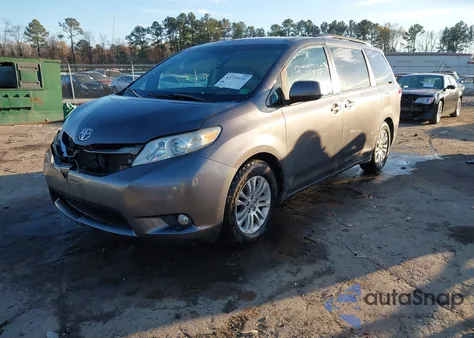 2011 Toyota Sienna Xle V6 из США, поврежденный, VIN 5TDYK3DC9BS155391